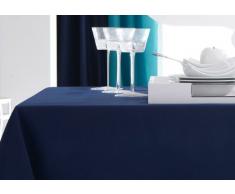 Mantel poliéster redondo 180cm azul