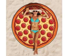 BigMouth Inc. Diversión en el Sol Toalla De Playa - Pizza