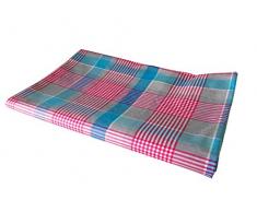 atenas home textile Pic-Nic Mantel Antimanchas, Algodón-Poliéster, Turquesa 100 x 160 cm