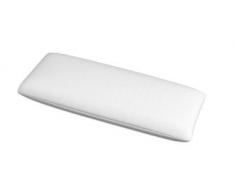 Naturalia - Almohada confort látex, talla 75cm, color blanco