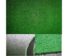 EuroStore07 Césped Artificial 1 x 10 m Césped sintético Alfombra de Hierba sintética, Felpudo