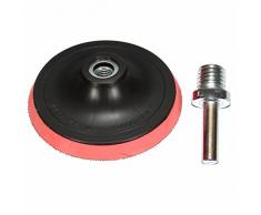 5 Pulgadas 125mm Forro Cojín M14 EsportsMJJ Taladro Rosca Con Mango De 8mm, Herramienta De Pulido