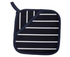 Classic - Manopla de cocina (100% algodón), diseño de rayas