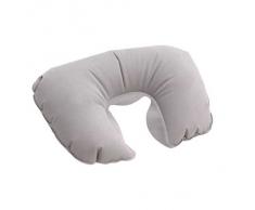 Highlander - Cojín de cuello inflable, color gris