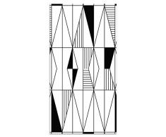 Panorama Alfombra Vinílica Rombos 300x200cm - Alfombra Cocina Vinilo - Alfombra Salón Antideslizante, Antihongos e Ignífuga - Alfombras Grandes - Alfombras PVC