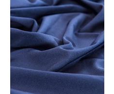 VORCOOL Funda de sillón Individual Funda de sofá 1 Plaza Funda de Sillón Relax, Fundas de Sofás Elástica Universal, cálida y Suave, 140 x 90 cm Azul Marino