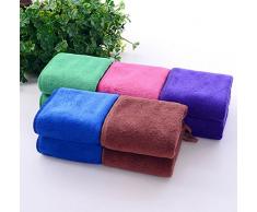 Da.Wa Toallas Limpias Textiles de Baño Toallas de Mano Toallas de Baño Toallas Faciales Peluquería Salón de Belleza Toalla Lavadora Toalla de Playa