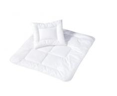 Julius Zöllner, en septiembre del edredón y almohadas para los niños básico, blanco (weiss) 80 cm x 80 cm, 35 cm x 40 cm