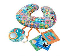 Chicco-00007946000000 Cojín para bebés, Multicolor, 38 x 10 x 30 cm (00007946000000)