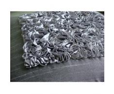 Lujo Plata Cojines Cubren, Cinta De Textura Fundas De Almohada, 40x40 cm Funda De Almohada, Cuadrado Sedala Seda Fundas De Almohada, Geométrico Contemporáneo Cubierta De Almohadas - Love Vintage