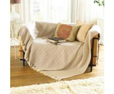 Beamfeature Country Club como Manta, 127Â x 152Â cm, Natural