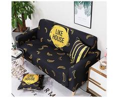 Sticker Superb Sofa Funda de Tejido Elástico, Funda de Sofá Extensible del Sofá Cubre El Sofá de 1/2/3/4 Plazas, Sofa Funda Imprimiendo Elegante Elastano Fundas de Sofá Suaves Duraderas (C,2 Plazas)