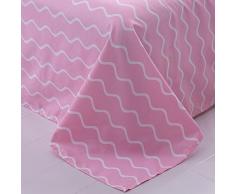 Juego de funda nórdica Flamingo, Morbuy 3PCS Elegante Color Sólido Estilo 220 x 230 cm Conjunto De Ropa De Cama De Poliéster Suave De Microfibra Cremallera Funda De Almohada Edredón De Cama Conjunt (Azul)