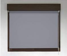 Estor TÉRMICO Opaco Premium (Desde 40 hasta 300cm de Ancho, no Permite Paso de la luz y sin Visibilidad Exterior). Color Gris Oscuro. Medida 88cm x 240cm para Ventanas y Puertas