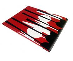 Mantel antimanchas Spoon 50%algodón 50%poliéster con protección de resina y Teflón de Dupont(R) - D150 - Rojo