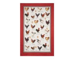 Madeleine Floyd Pollo y huevo lino paño de cocina por Ulster Weavers