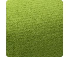 Beautissu XXL Manta Aurelia de sofá y cama suave cálida 220x240cm Microfibra forro polar Coral ÖKO-TEX Verde