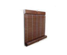 Jardin202 117 x 140 cm - Persiana PVC Nogal Oscuro