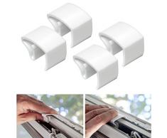 Victoria M - Persiana de aluminio, 40 x 130 cm, Plata