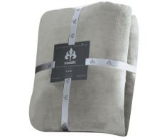 IRISETTE 8900-14 Castel - Manta de Microfibra (150 x 200 cm), Color Gris Pizarra