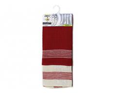 Soleil d'ocre , 712021 unidades 2 Jacquard paños de cocina algodón rojo 50 x 70 cm