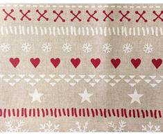 Mantel Antimanchas Navideño ZERMATT 50%algodón 50%poliéster con protección de resina y Teflón de Dupont(R)