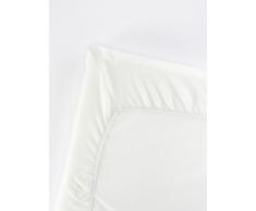 Babybjörn 043035 - Sábana bajera con elástico para cuna de viaje, color blanco