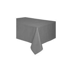 Mantel antimanchas Ankara redondo 50%algodón 50%poliéster con protección de resina y Teflón de Dupont(R) - D150 - Gris