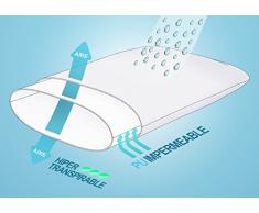 Pikolin Home - Funda protector de almohada lyocell, hÃ­per-transpirable e impermeable, 50x90cm (Todas las medidas)