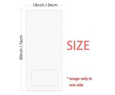 DIYthinker Barcelona, ​​España Monumento Acuarela Circlet Blanca Toallas Toalla Suave paño de 13X29 Pulgadas 13 x 29 Pulgadas Blanco