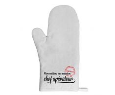 Mygoodprice Guante de Cocina manopla métier Passion Chef Operador