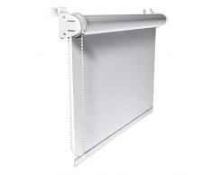 Victoria M. Klemmfix - Estor Opaco para Ventana (fijación sin taladrar) tamaño: 60 x 150 cm Blanco