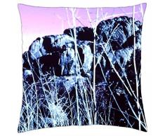 Piedras del desierto de infrarrojos 001 - Funda de cojín (18