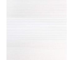 Victoria M. Duo Klemmfix - Estor doble (fijación sin perforar), color blanco, tamaño 90 x 230 cm