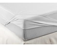 Protector Rizo impermeable para colchon de 135x190/200. Rizo algodón 100% con tratamiento de Aloe Vera