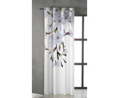 TSUKI Nozomi Cortina Ojales metálicos 150 x 260 Zen, Chillout, Japonesa