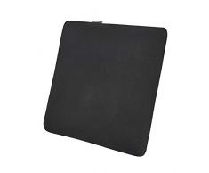 AmazonBasics - Cojín viscoelástico para asiento, negro, cuadrado