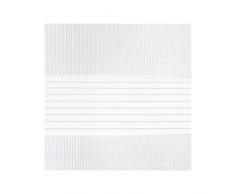Victoria M. Duo Klemmfix - Estor Doble (fijación sin perforar), Color Blanco, tamaño 45 x 150 cm