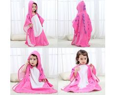 ele ELEOPTION - Toalla de microfibra, ligero, estilo poncho