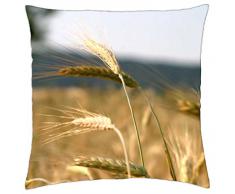 Campo de trigo - Funda de cojín (18