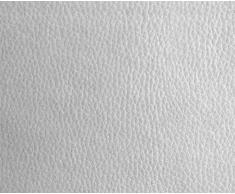 HAPPERS 0,50 Metros de Polipiel para tapizar, Manualidades, Cojines o forrar Objetos. Venta de Polipiel por Metros. Diseño Solar Color Plata Ancho 140cm