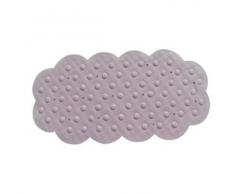 MSV 140195 Goma Alfombra de baño Carbonato de Calcio Antecedentes Rose 92 x 44 x 0,1 cm