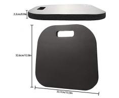 Paquete de 2 cojines de asiento, cojín deportivo de espuma viscoelástica para eventos deportivos con asa de transporte para barcos, estadios, blanqueadores, sillas, asientos