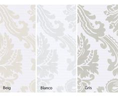 Fundeco - Cortina confeccionada ARES - 140x260 cm - Gris