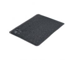 Trixie Alfombrilla Bandeja Gato, PVC, 37x45 cm, Antracita