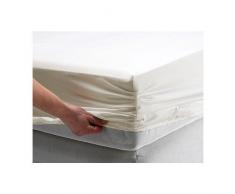 Tiendadeleggings (Beige 90) Sabana Bajera Ajustable, Elastica 100% algodón de Verano. Cama 90 X 190-200 cm + 25cm. Fácil Lavado, Planchado y Duradera. REGALITOSTV (Beis)