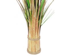 Manojo de hierba artificial, atado, verde -marrón, 150 cm - mata / planta artificial - artplants