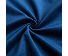 MIULEE 2 Piezas Terciopelo Funda de Cojine Funda de Almohada del Sofá Throw Cojín Decoración Almohada Caso de la Cubierta Decorativopara Sala de Estar 50x 50cm,20 x 20 Pulgadas Azul Oscuro