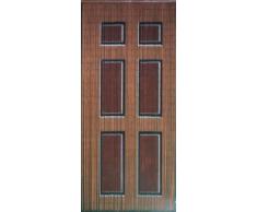 Sintética de madera para puerta de bambú Cortina de cuentas