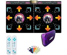 KaiKai Alfombra de Baile Game Pad Wireless 3D Suave somatosensoriales Bailar máquina Que se Utiliza for el Yoga/Regalo de los Juegos/niños
